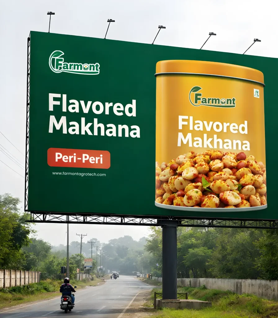 Farmont flavoured makhana premium roasted fox nuts healthy snack
