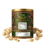 Traditional farmont makhana laddu made with jaggery and dry fruits